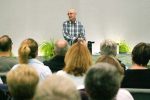 Lukas Walther at Crossroads United Church's Affirming Celebration