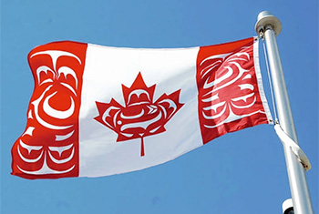 Canadian Indigenous Flag